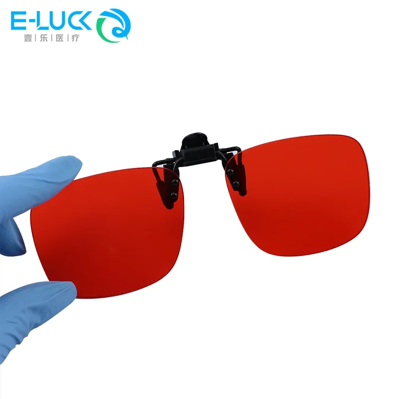 Lunettes de protection dentaire pour polymérisation - Verres oranges slide 3