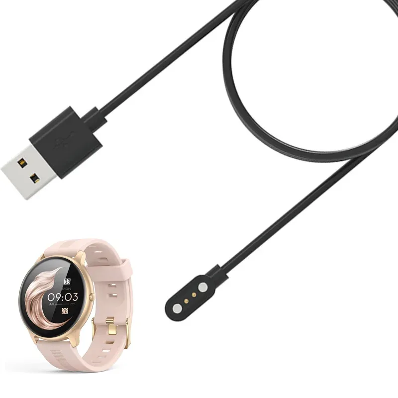 Câble de charge magnétique USB pour montre connectée AGPTEK LW11 - Image 1
