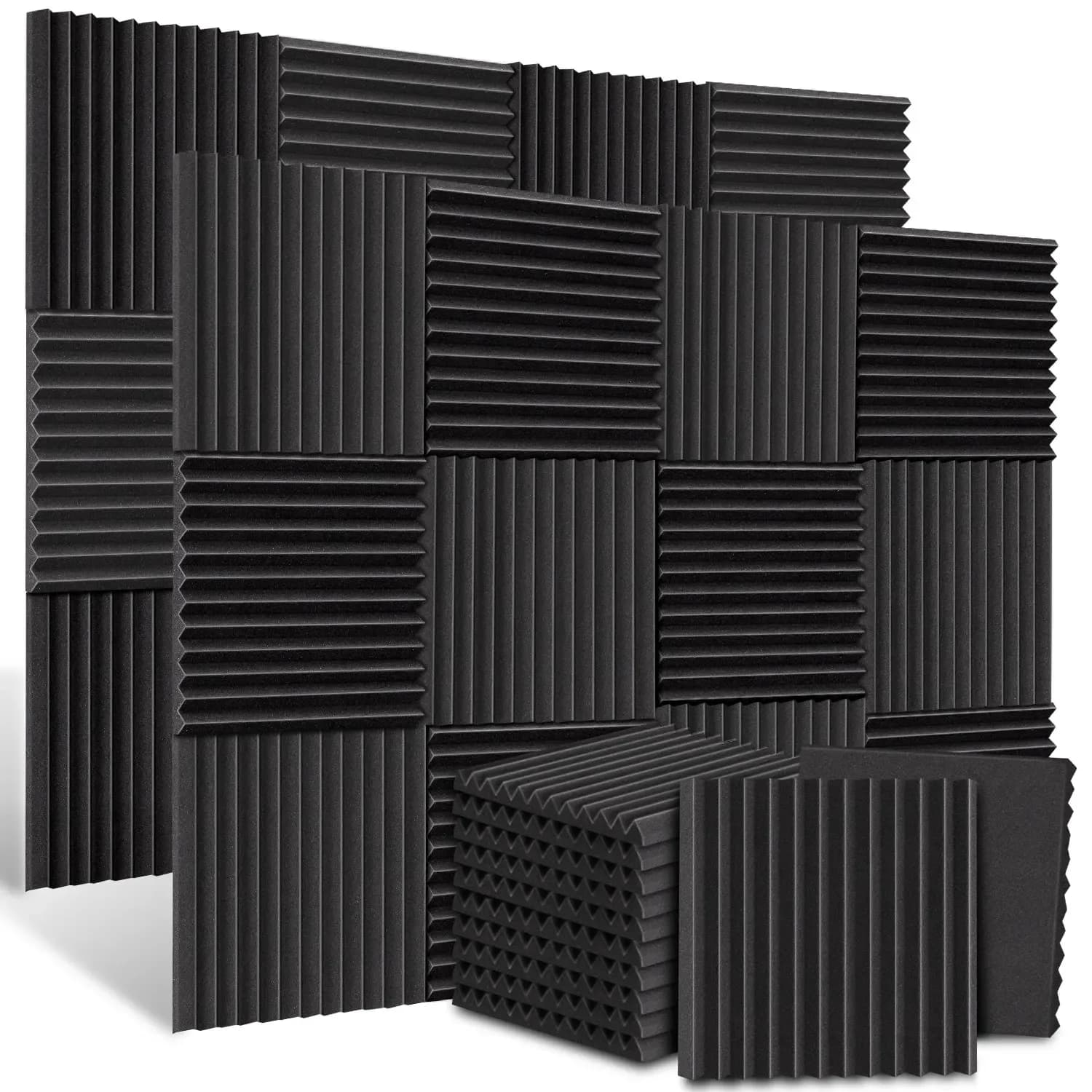 Panneaux de mousse acoustique pour studio de musique slide 7