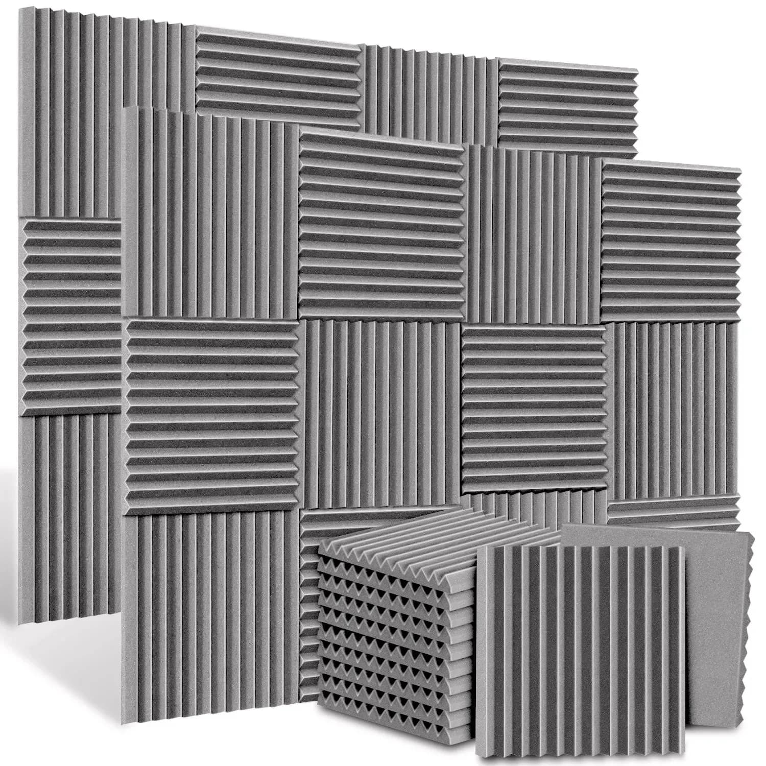 Panneaux de mousse acoustique pour studio de musique slide 8