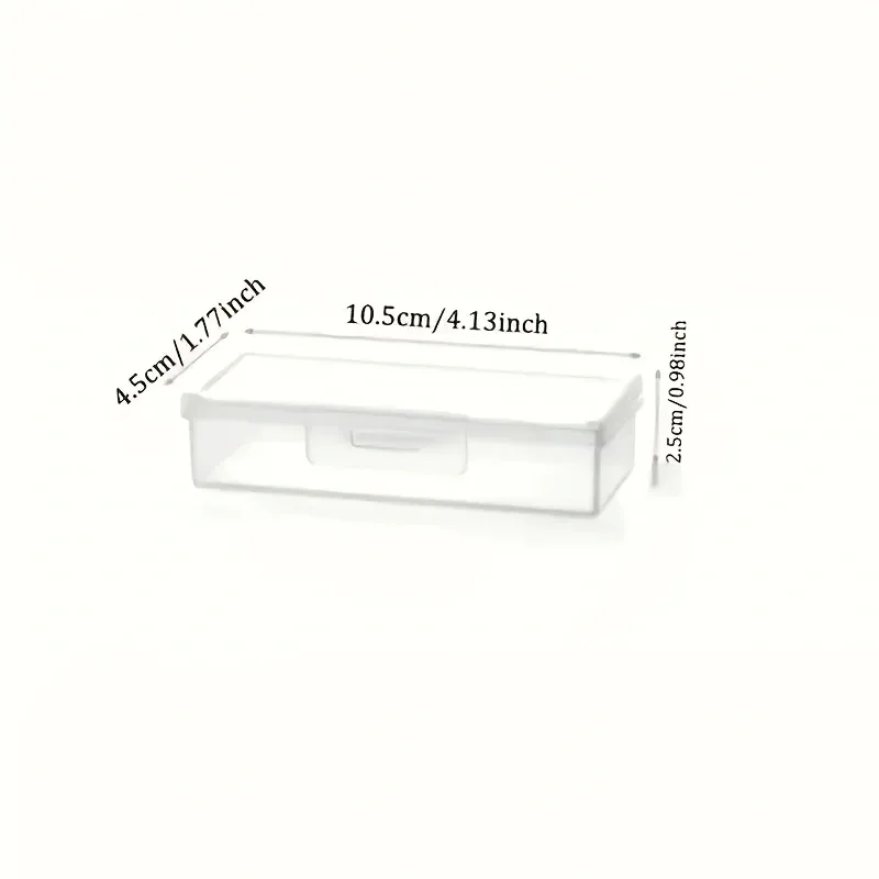Lot de 12 boîtes de rangement transparentes avec couvercles pour bijoux - Image 3