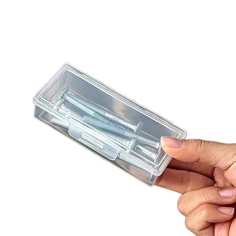 Lot de 12 boîtes de rangement transparentes avec couvercles pour bijoux - Image 6