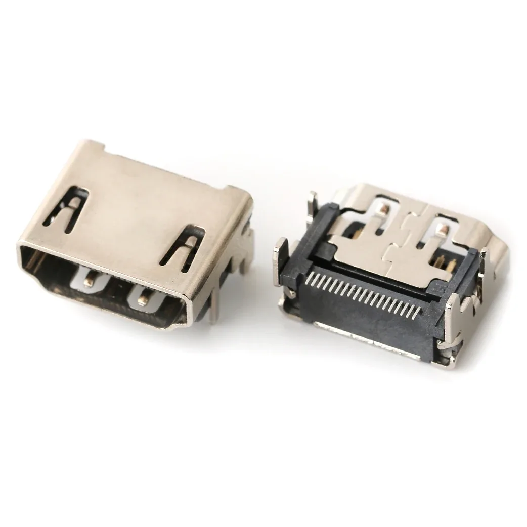 Connecteur HDMI 19 broches vertical SMD pour PCB - Lot de 5 slide 18