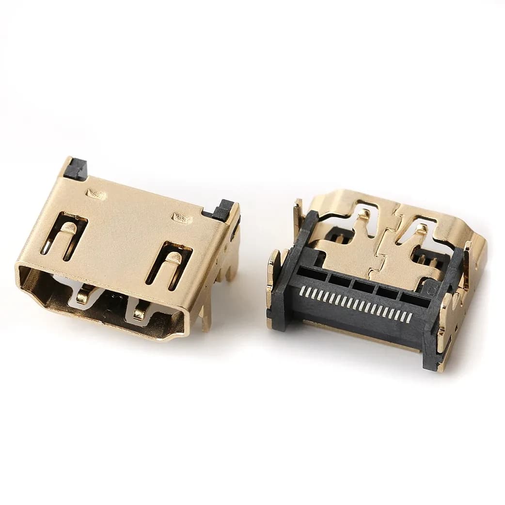 Connecteur HDMI 19 broches vertical SMD pour PCB - Lot de 5 slide 17