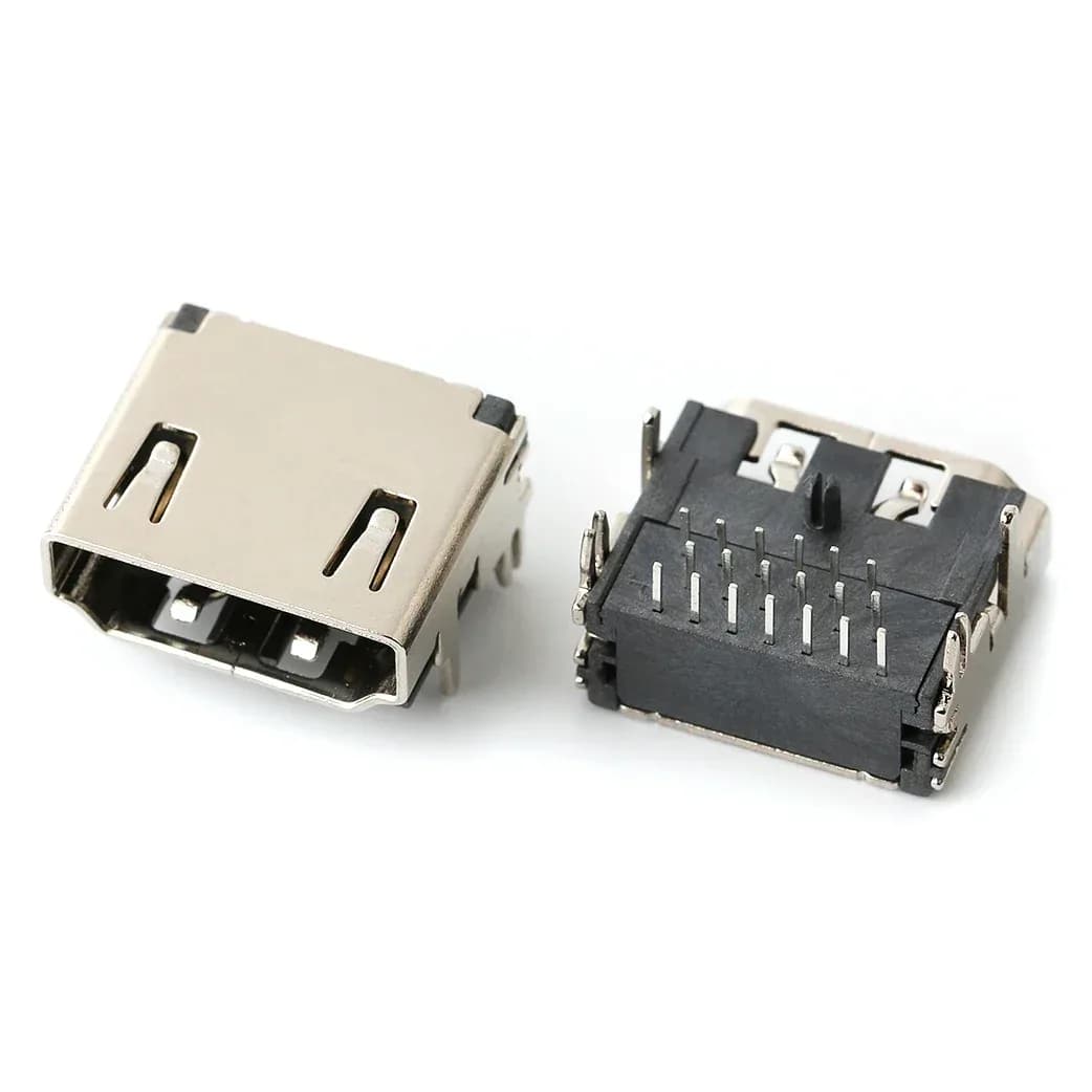 Connecteur HDMI 19 broches vertical SMD pour PCB - Lot de 5 slide 15