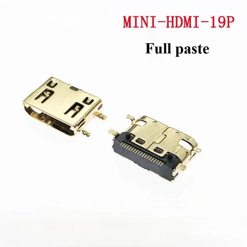 Connecteur HDMI 19 broches vertical SMD pour PCB - Lot de 5 slide 14