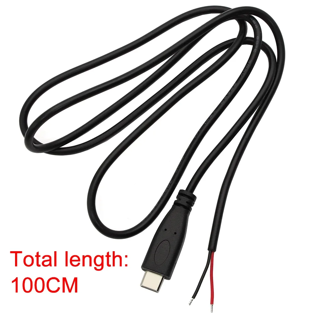 Câble USB Type-C Mâle vers Fils Dénudés (Pigtail) - 2 ou 4 Broches - 1m slide 3
