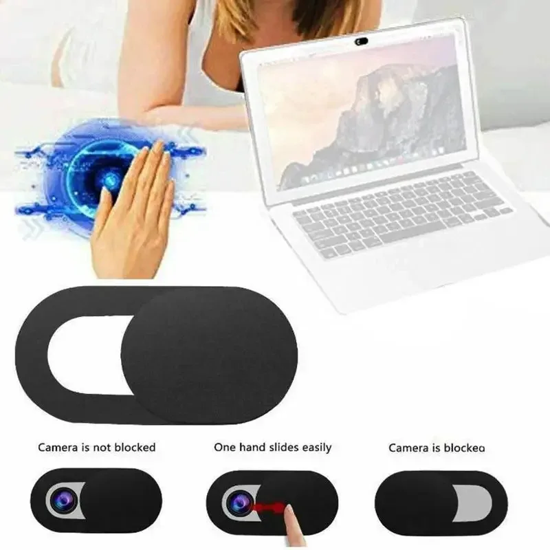 Cache-webcam coulissant universel pour ordinateur, tablette et smartphone - Image 4