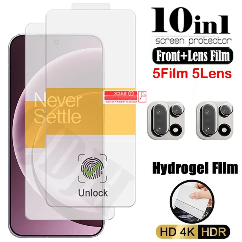 Protection d'écran Hydrogel et objectif caméra pour OnePlus 15