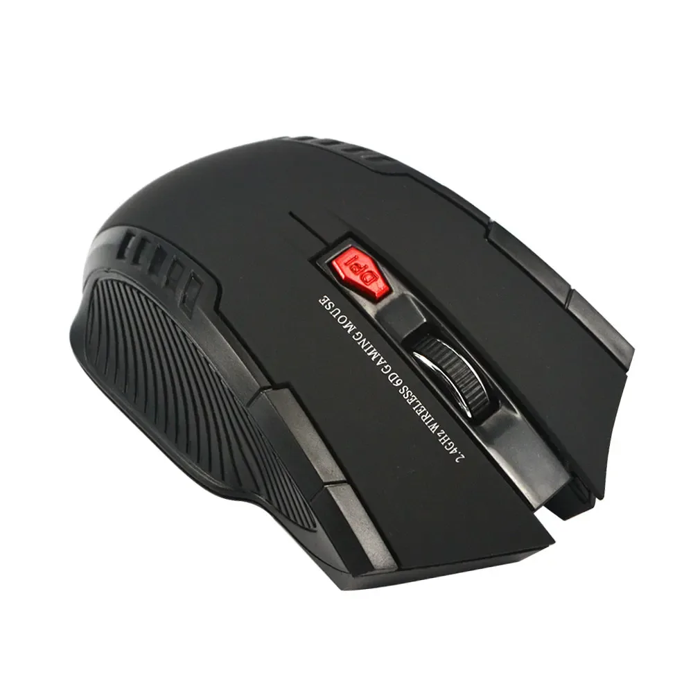 Souris de jeu sans fil 2,4 GHz, 6 boutons, 1600 DPI avec récepteur USB slide 3