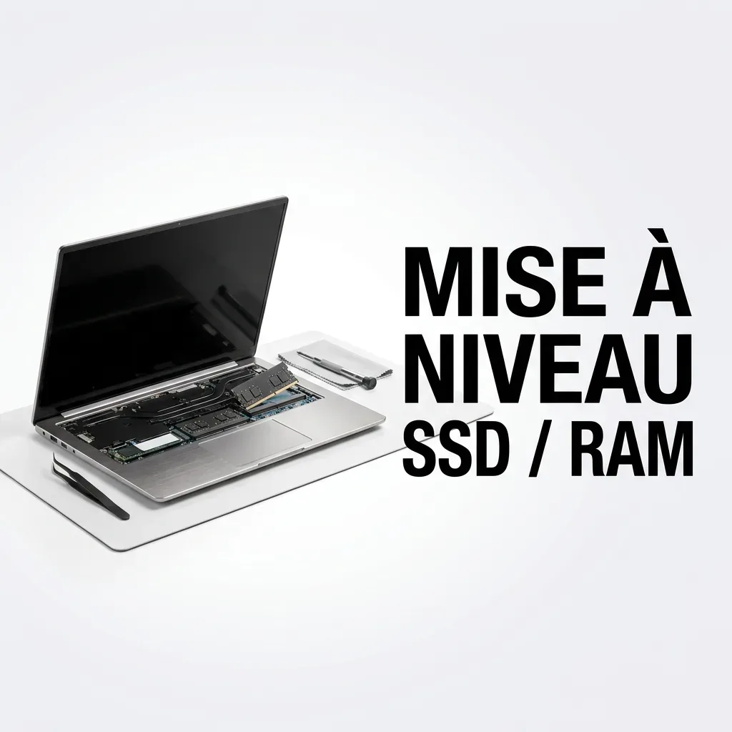 Mise à niveau SSD / RAM