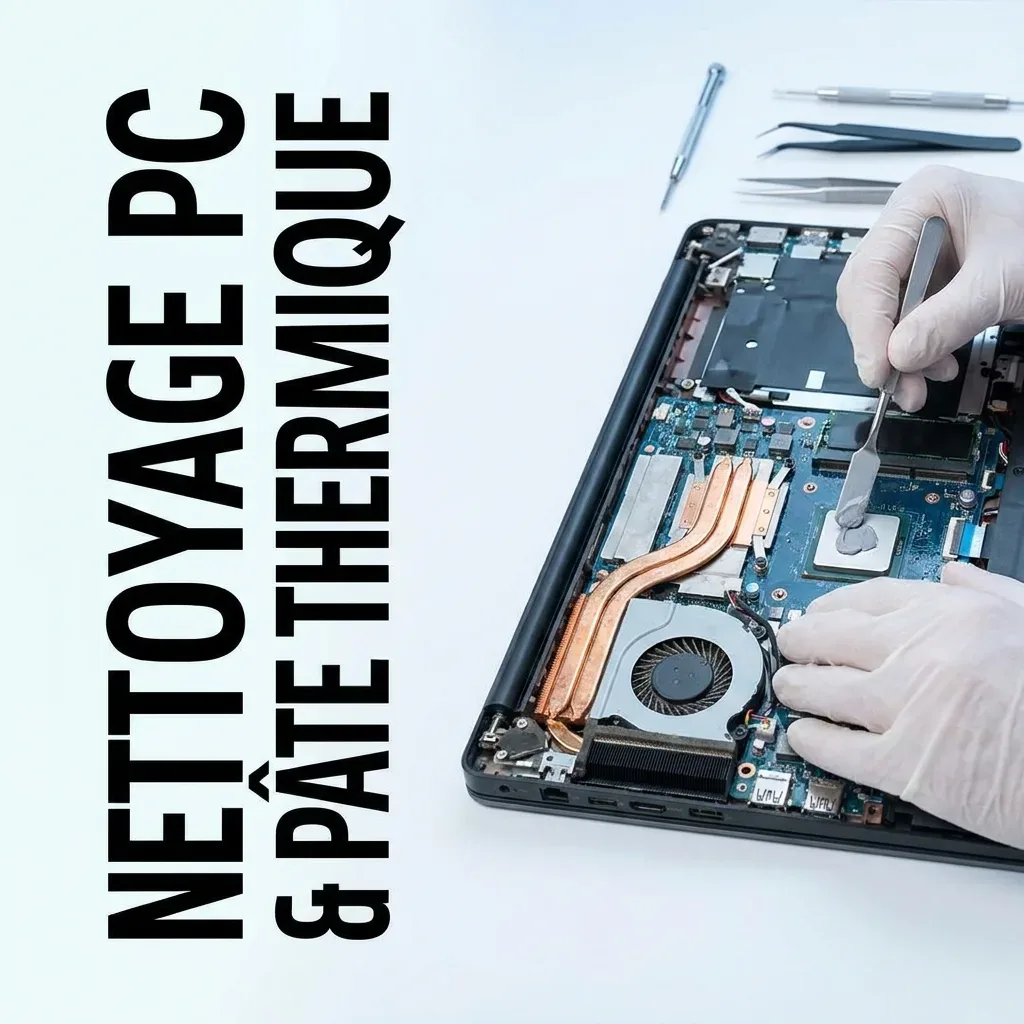 Nettoyage PC & Pâte Thermique