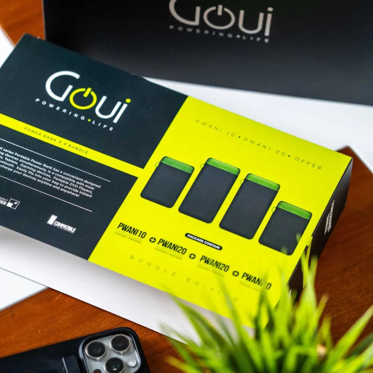 Goui Pack Pwani Duo – 2×10000mAh + 2×20000mAh - Image 3