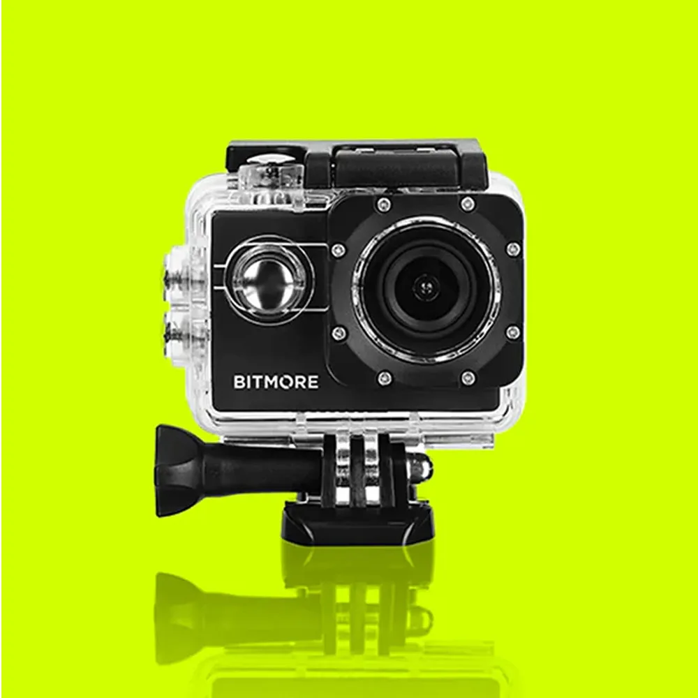 Bitmore UltraCam 4K Étanche avec accessoires - Image 2