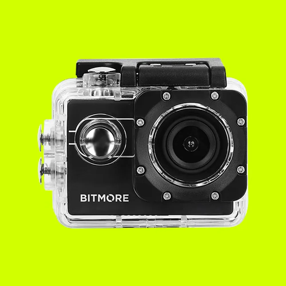 Bitmore UltraCam 4K Étanche avec accessoires - Image 1