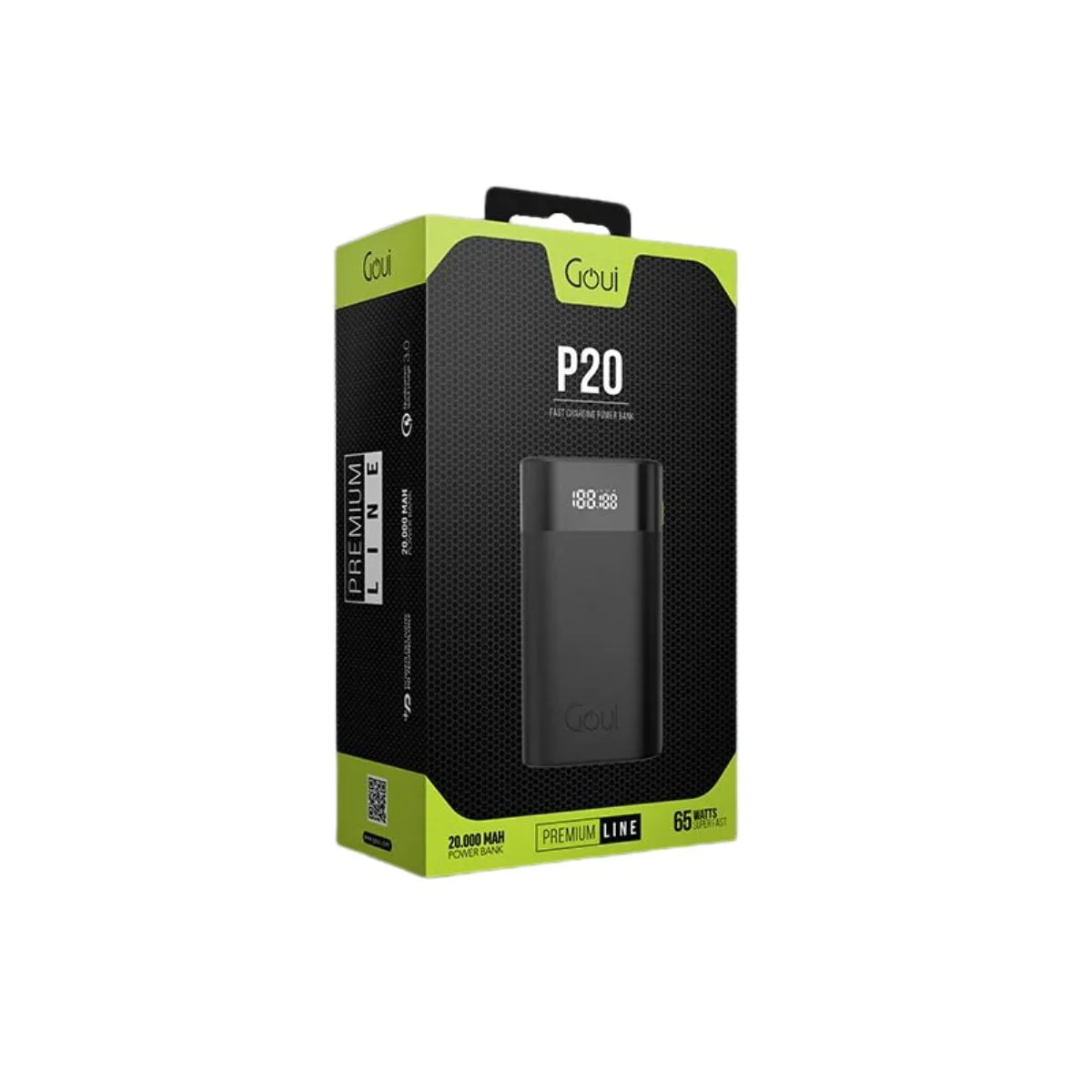 Goui P20 Premium Power Bank 20,000 mAh 65W - Image 3