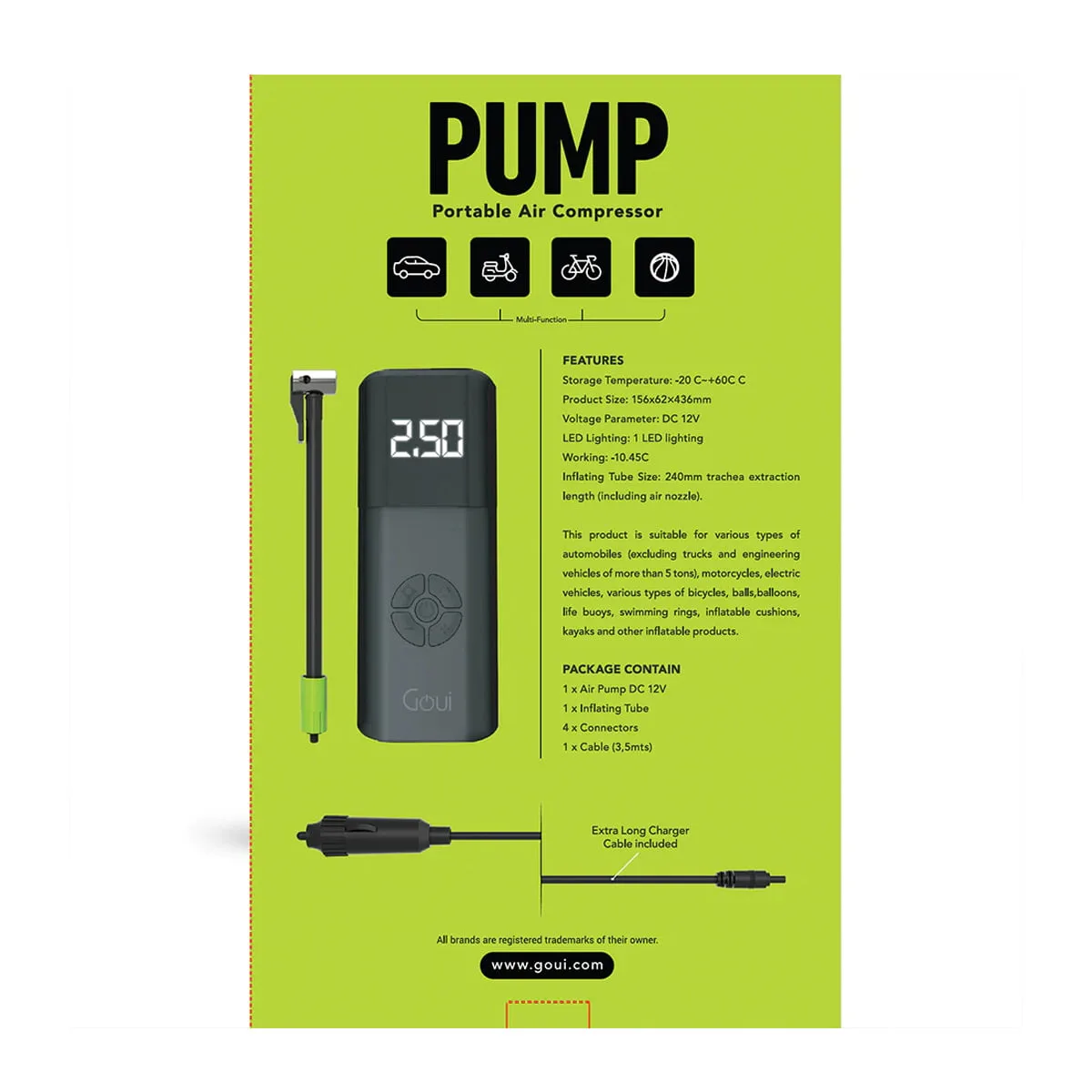 Goui - AIR PUMP Portable - Image 3