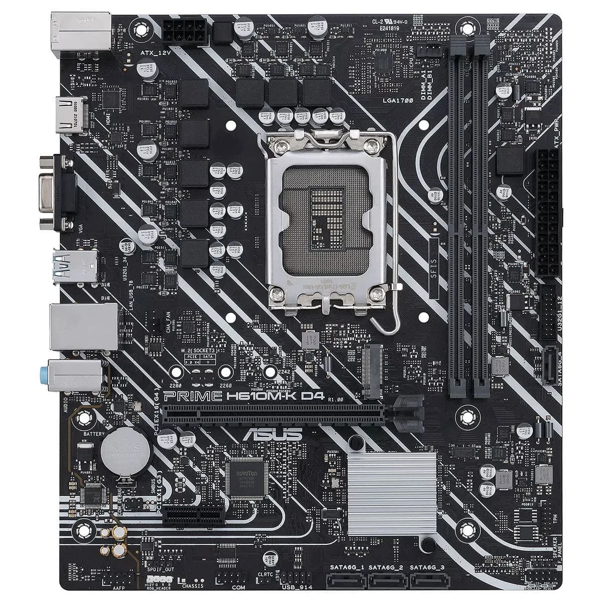 Asus Prime H610M-K D4 - Image 2
