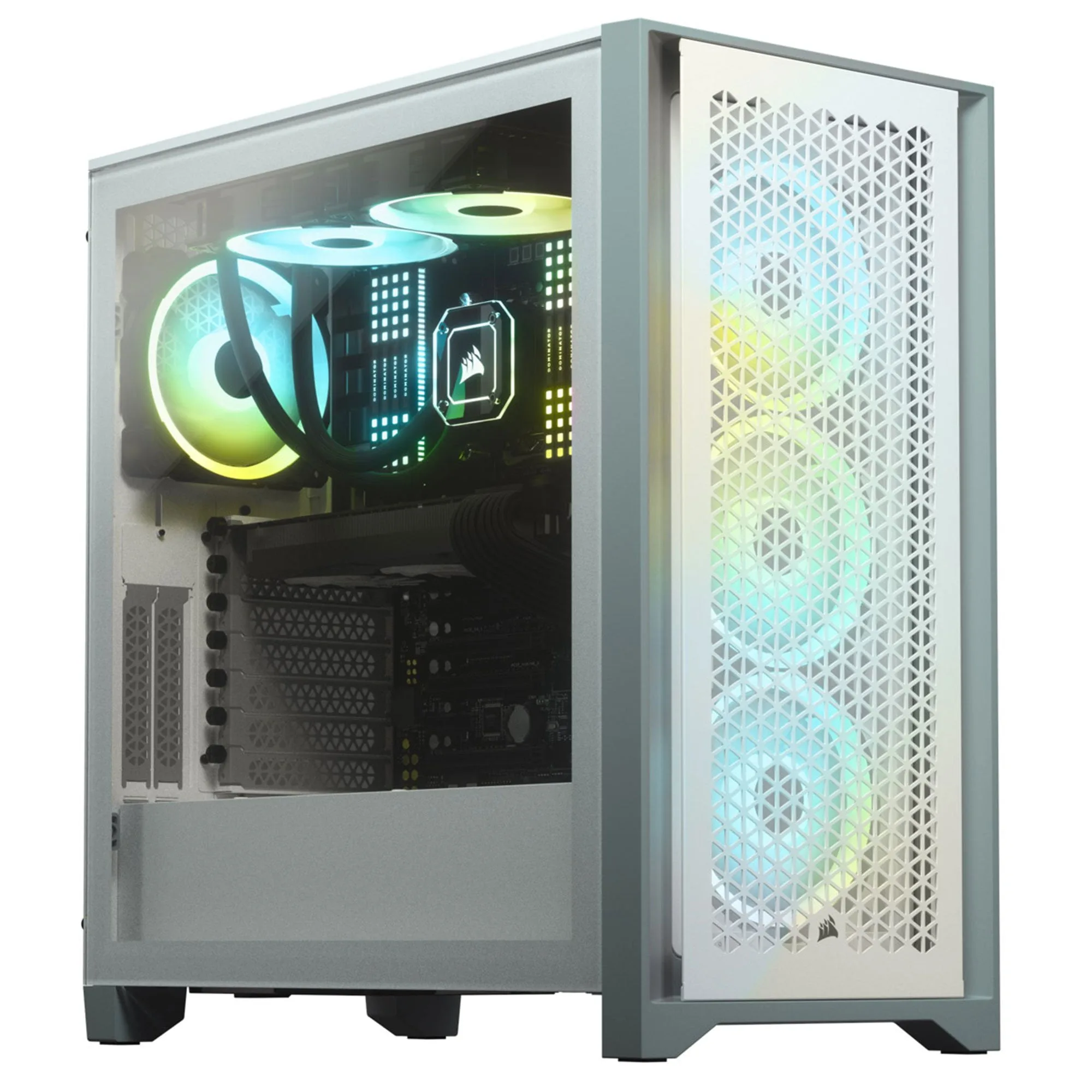 Corsair 4000D Airflow Tempered Glass (Blanc) - Image 3