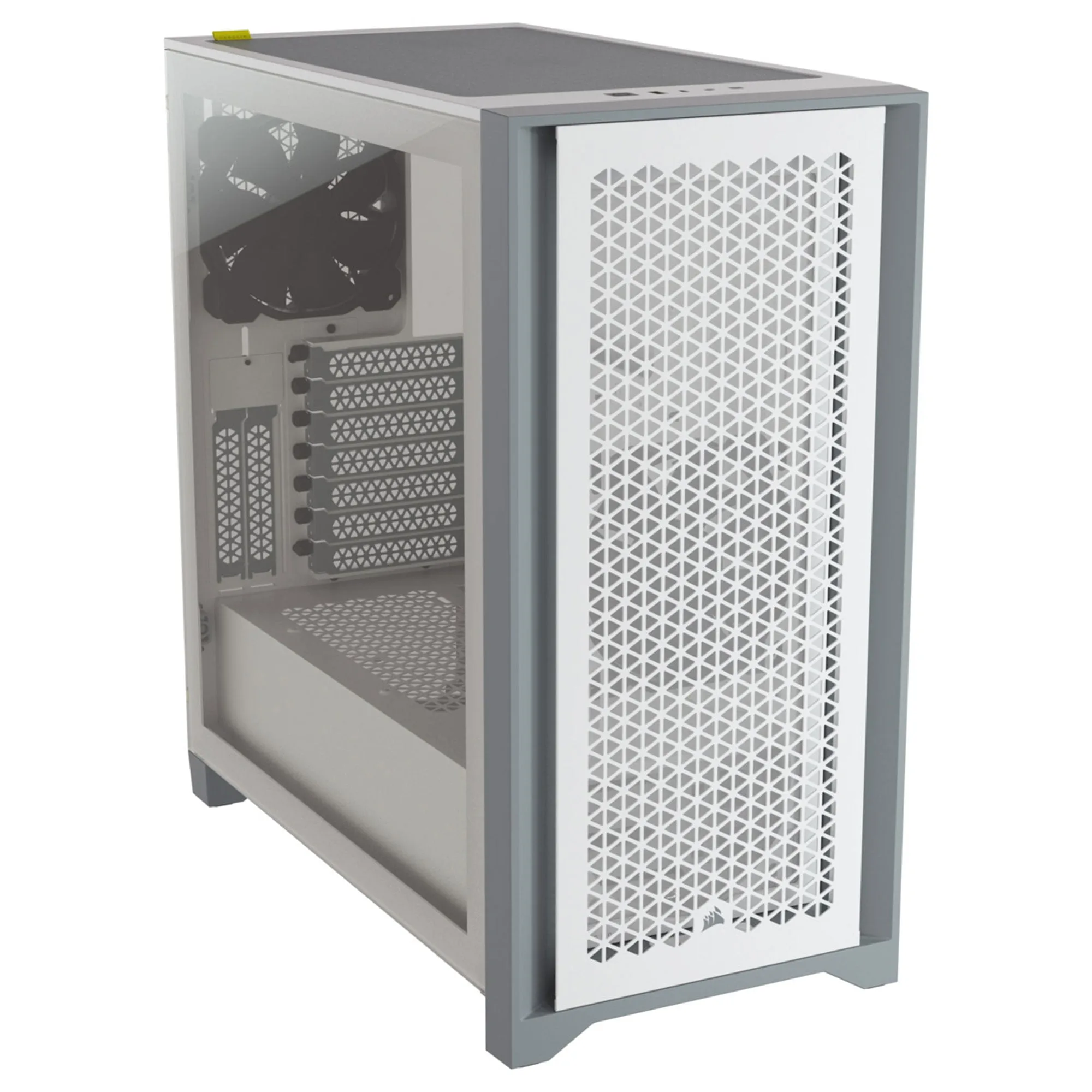 Corsair 4000D Airflow Tempered Glass (Blanc) - Image 1